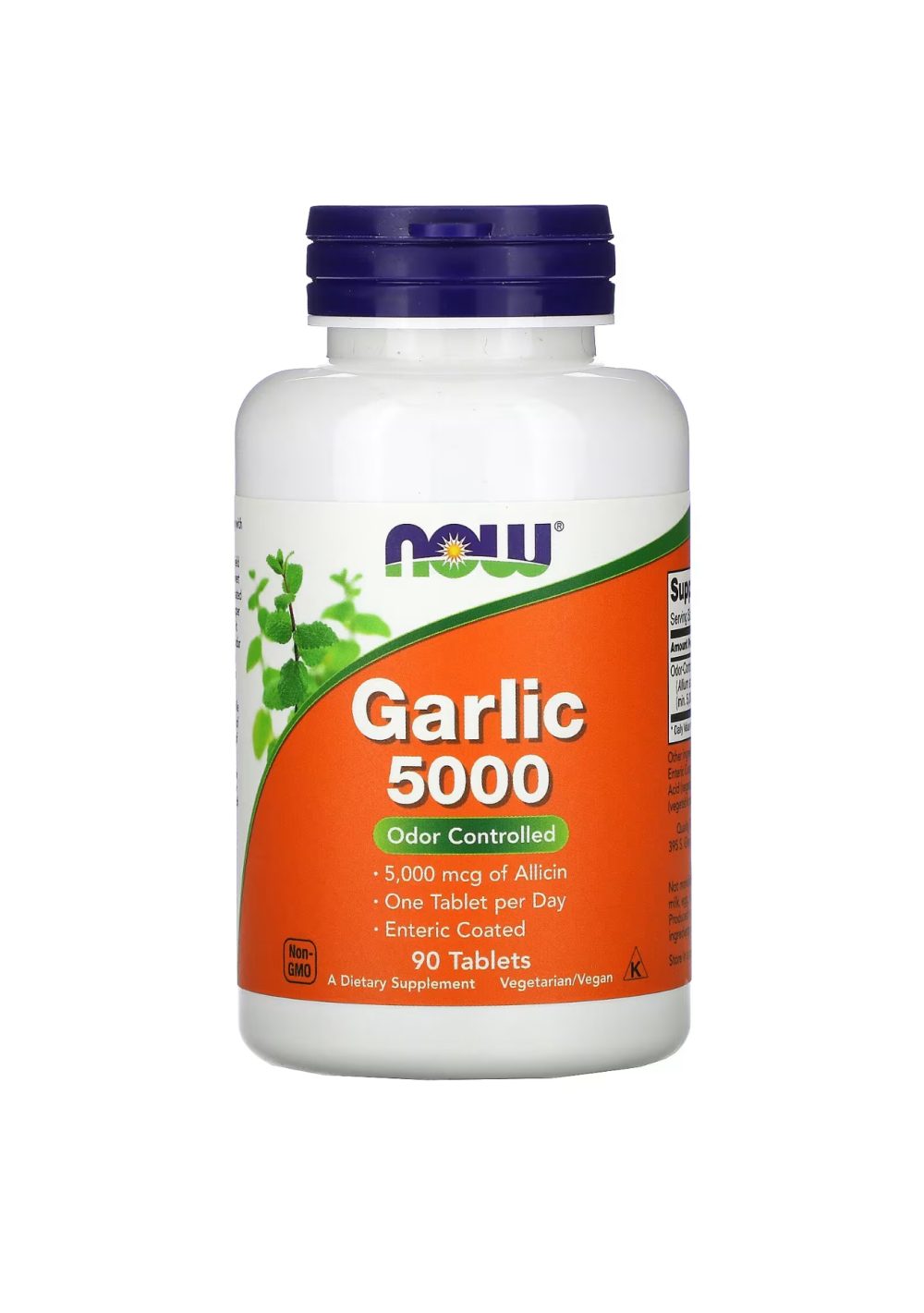 NOW FOODS GARLIC OIL 5000mg 90 tablets