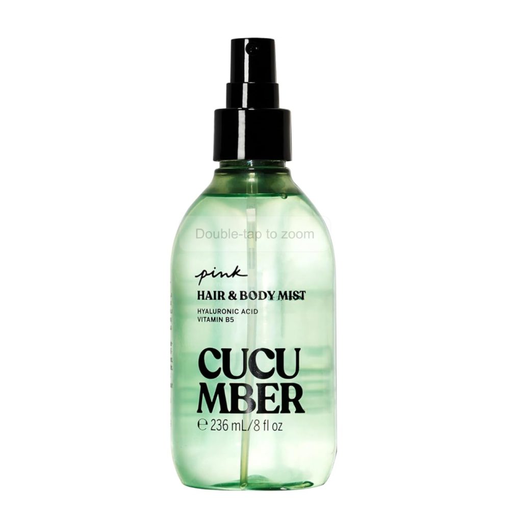 pink hair body mist cucumber 236ml