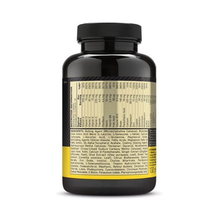 Optimum Nutrition Opti Men Multivitamin pour les Hommes Actifs 90 Tablets