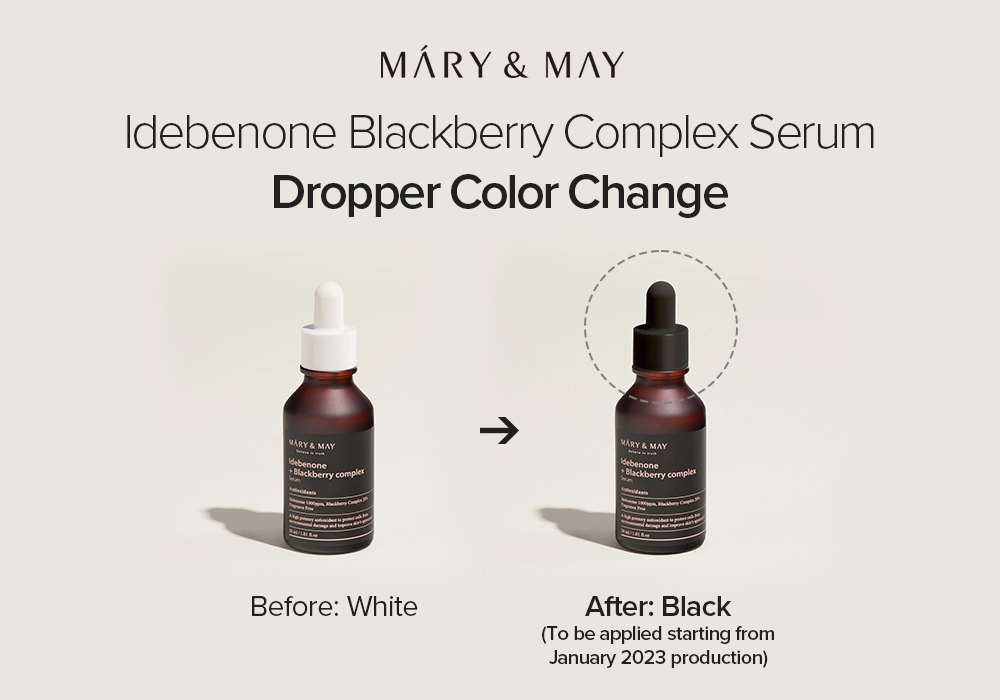 MARY & MAY Idebenone+ Blackberry complex serum 30ml