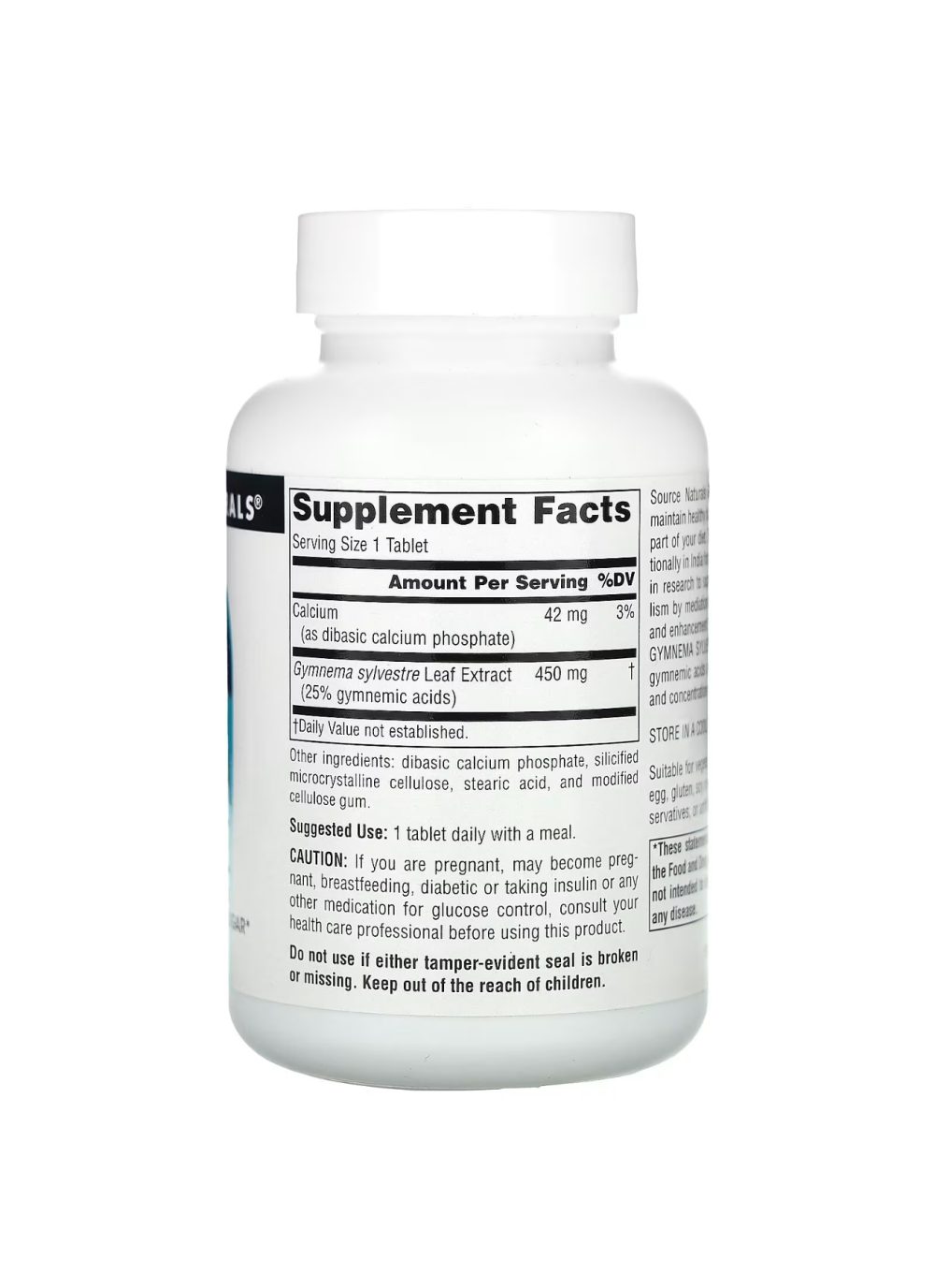 SOURCE NATURALS GYMNEMA SYLVESTRE 120 comprimés