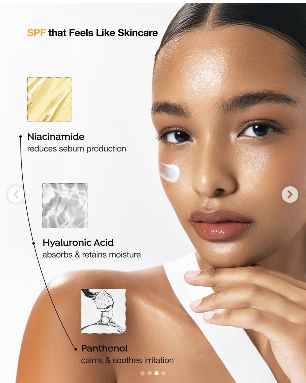 ANUA ZERO CAST MOISTURIZING FINISH SUNSCREEN SPF50+ PA+50ML