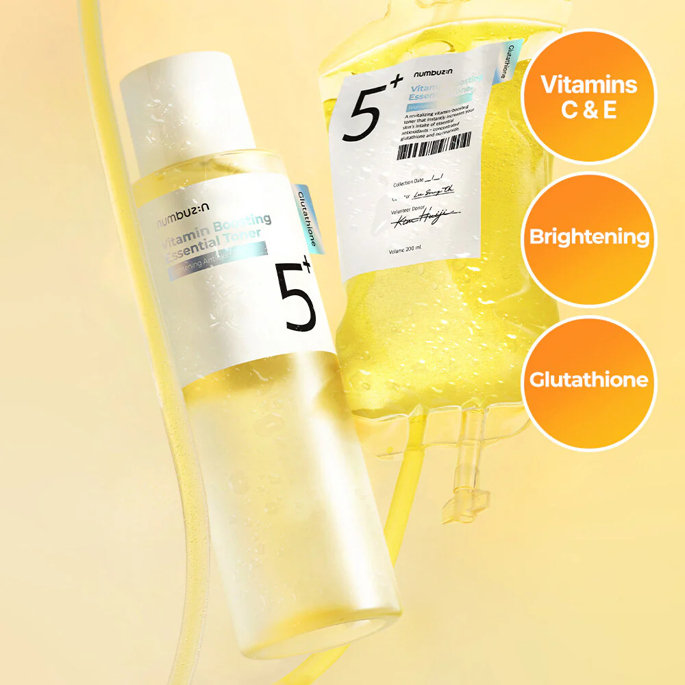 NUMBUZIN VITAMIN BOOSTING ESSENTIAL TONER 5+ 200 ML