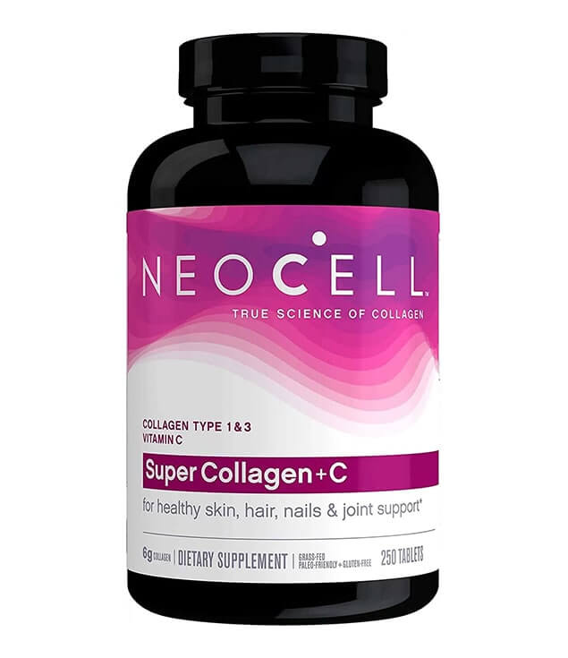 NEOCELL  SUPER COLLAGEN+C  TYPE 1 & 3 VITAMIN C 6000mg 250 COMPRIMÉS