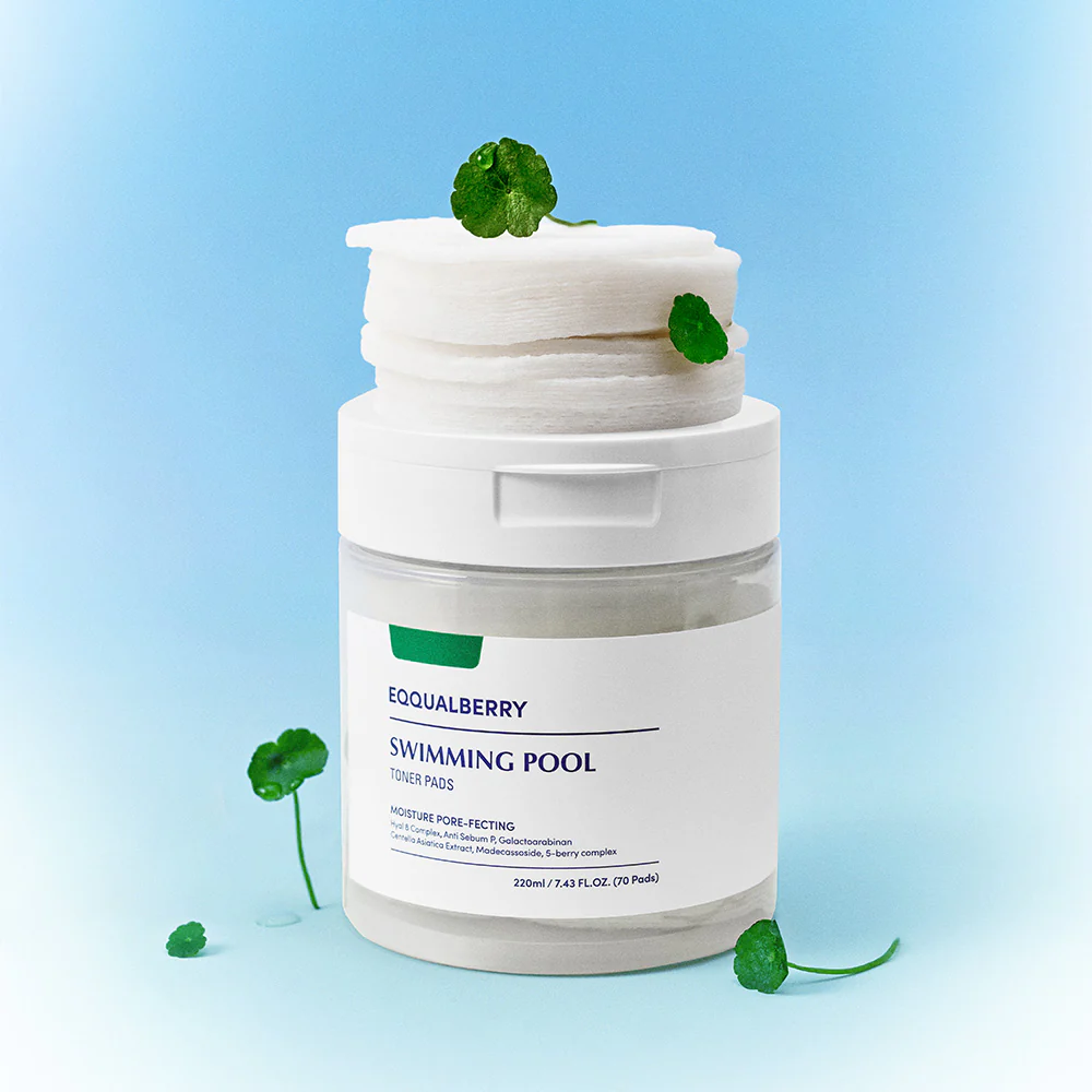 EQQUALBERRY Swimming Pool Toner 70Pads