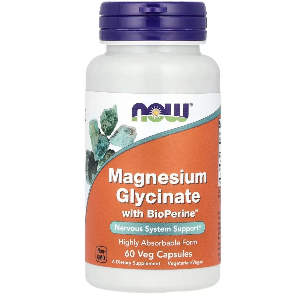 Now foods magnesium glycinate 60capsules