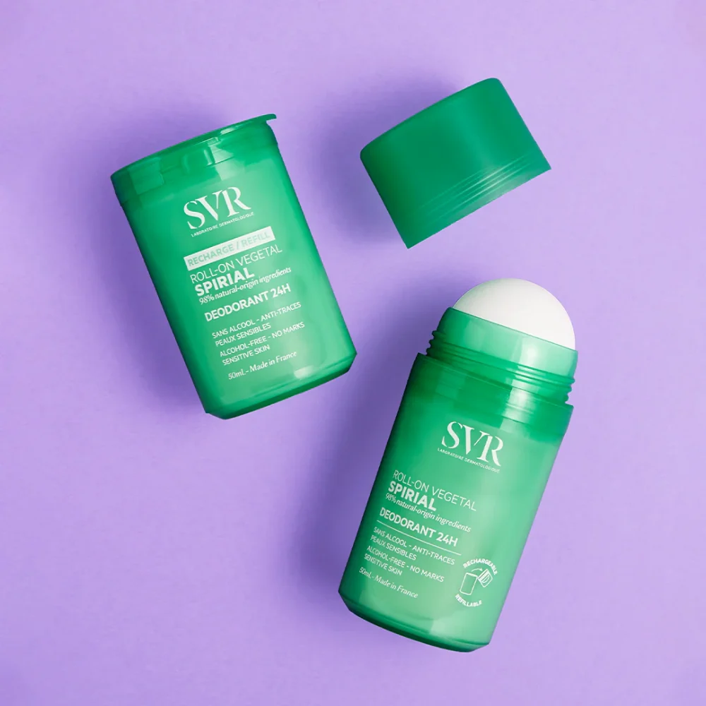 svr roll on vegetal spirial deodorant 24H natural origin ingredients 50ml svr roll on vegetal spirial deodorant 24H natural origin ingredients 50ml
