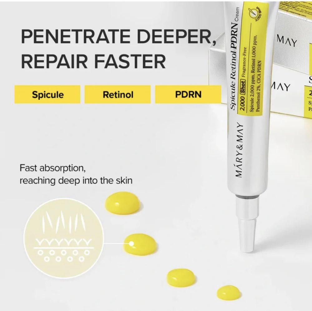 Mary & May Creme Spicule Retinol PDRN 15ml