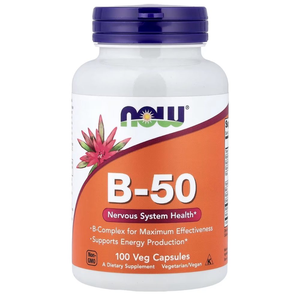 NOW FOODS B 50 COMPLEX 100Veg capsules