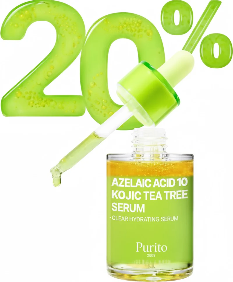 Purito SEOUL Azelaic Acid 10 Kojic Tea Tree Serum 30ml