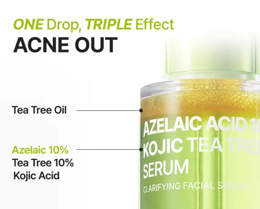 Purito SEOUL Azelaic Acid 10 Kojic Tea Tree Serum 30ml