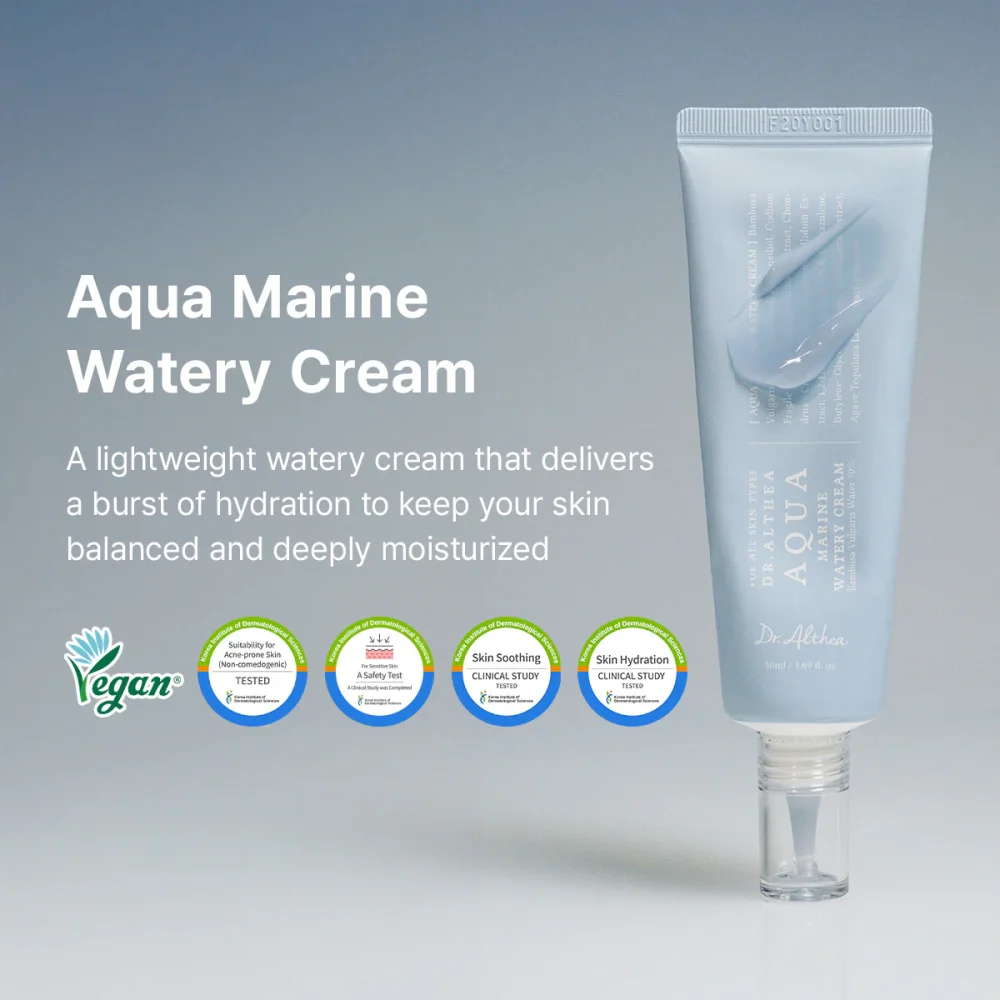 Dr Althea Aqua Marine Watery Cream  L'Océan au Service de votre Peau