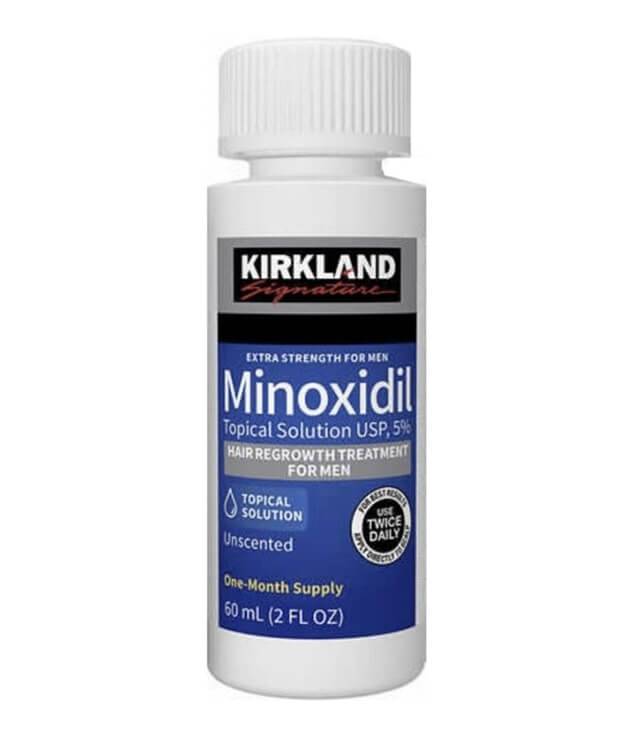 MINOXIDIL 5% Kirkland Signature - 1 Bouteilles de 60ml - Traitement de 1 mois