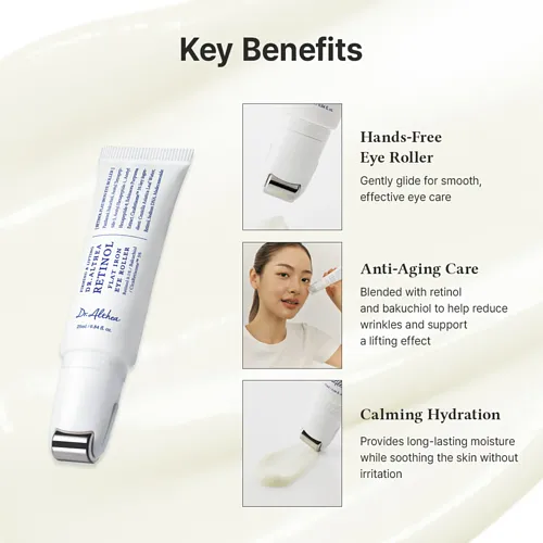 DR ALTHEA Retinol Flat Iron Eye Roller