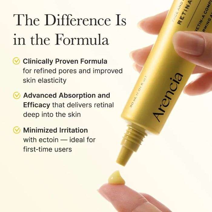 ARENCIA RETINAL BOOSTER SHOT 30 ML : soin anti-âge puissant au rétinal