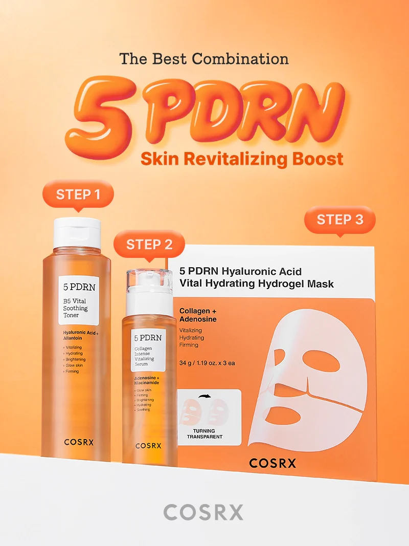 COSRX 5 PDRN B5 Vital Soothing Toner 280ml