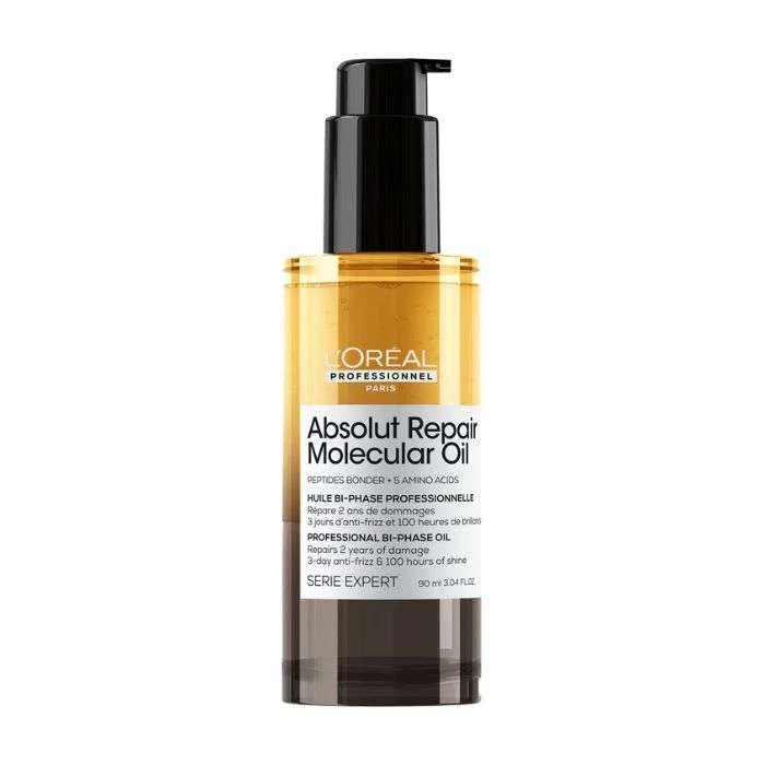 L’OREAL PROFESSIONNEL ABSOLUT REPAIR MOLECULAR HUILE BI PHASE 90ML