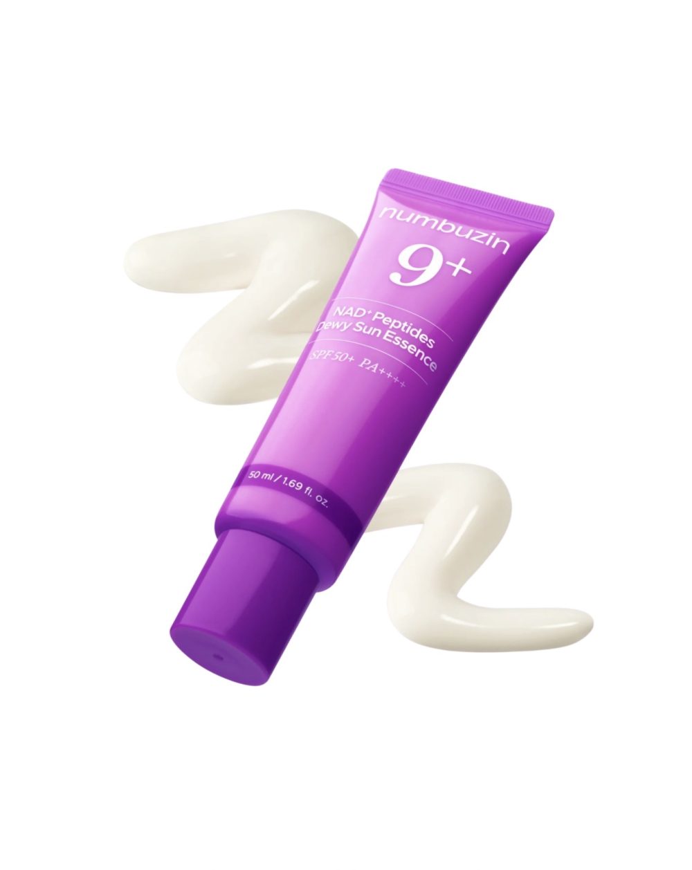 NUMBUZIN 9+ NAD+ PEPTIDES DEWY SUN ESSENCE SPF 50+ PA++++ ALL SKIN TYPES 50 ML