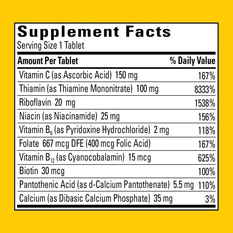Nature Made Super B Complex. 460 Tablets