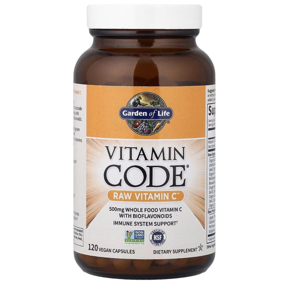 Garden of Life Vitamin Code RAW Vitamin C 250 mg 120 capsules