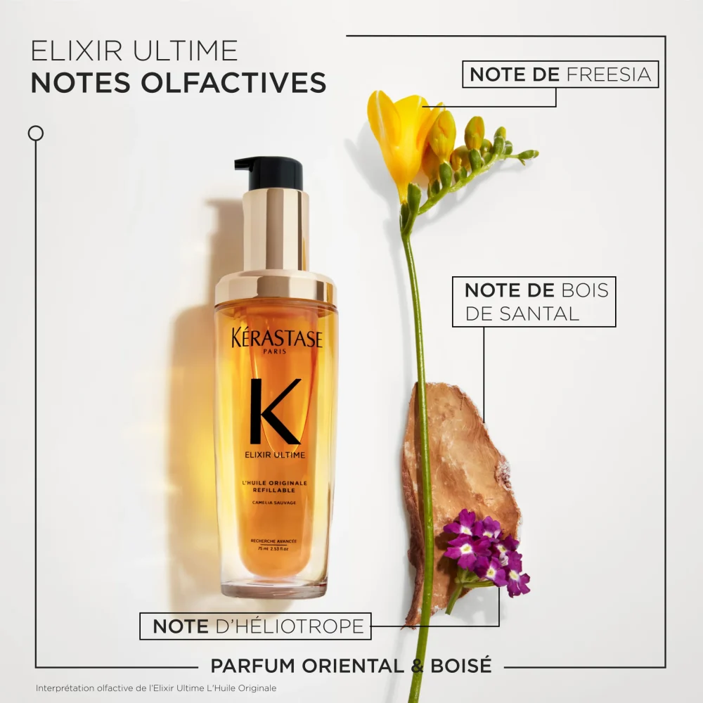 KERASTASE ELIXIR ULTIME L’HUILE ORIGINALE REFILLABLE 30ML KERASTASE ELIXIR ULTIME L’HUILE ORIGINALE REFILLABLE 30ML