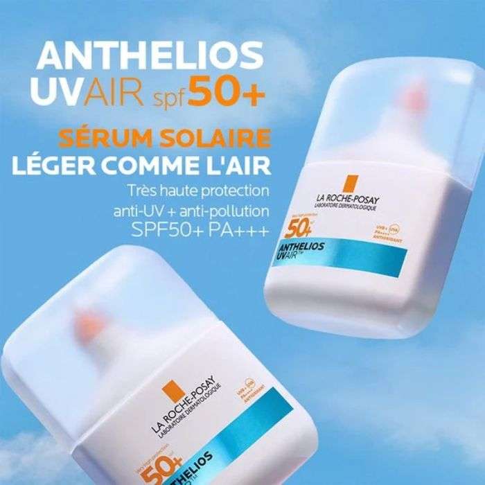 LA ROCHE POSAY ANTHELIOS UVAIR SERUM SOLAIRE SPF 50+ 50 ML LA ROCHE POSAY ANTHELIOS UVAIR SERUM SOLAIRE SPF 50+ 50 ML