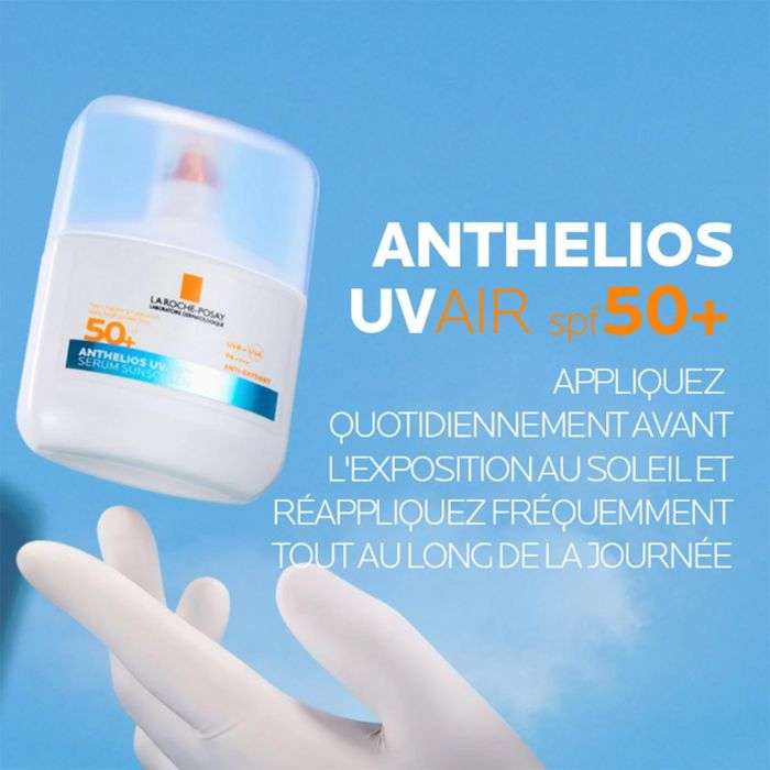 LA ROCHE POSAY ANTHELIOS UVAIR SERUM SOLAIRE SPF 50+ 50 ML LA ROCHE POSAY ANTHELIOS UVAIR SERUM SOLAIRE SPF 50+ 50 ML