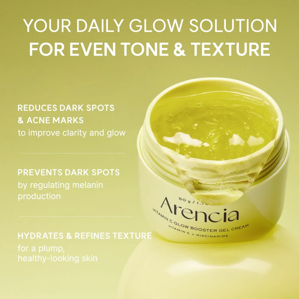 ARENCIA VITAMIN C GLOW BOOSTER GEL CREAM 50 G ARENCIA VITAMIN C GLOW BOOSTER GEL CREAM 50 G