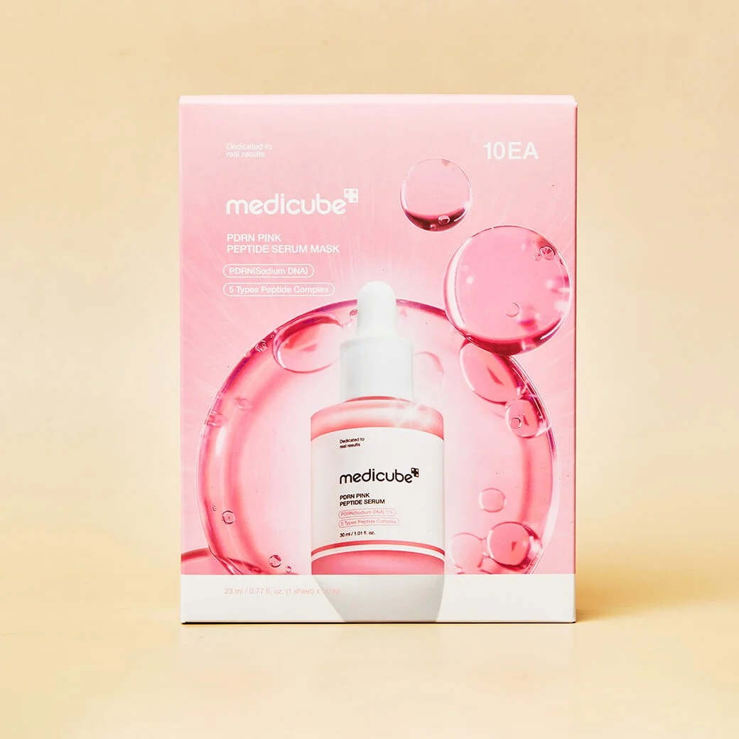 MEDICUBE PDRN Pink Peptide Serum Mask 10EA